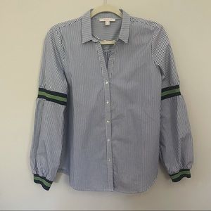ESPIRIT • Striped Button down Shirt • Size 8